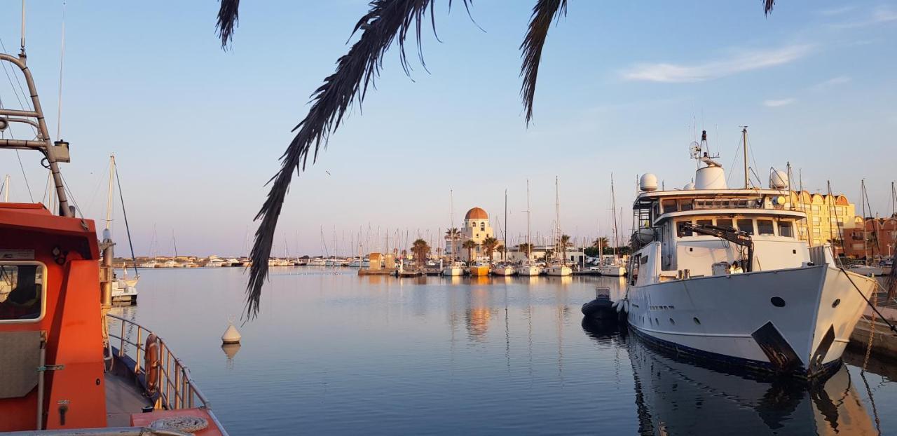 Gruissan-Port-T2-2Chambres-5Pers-43M2-Climatise-Parking-Valerie 외부 사진