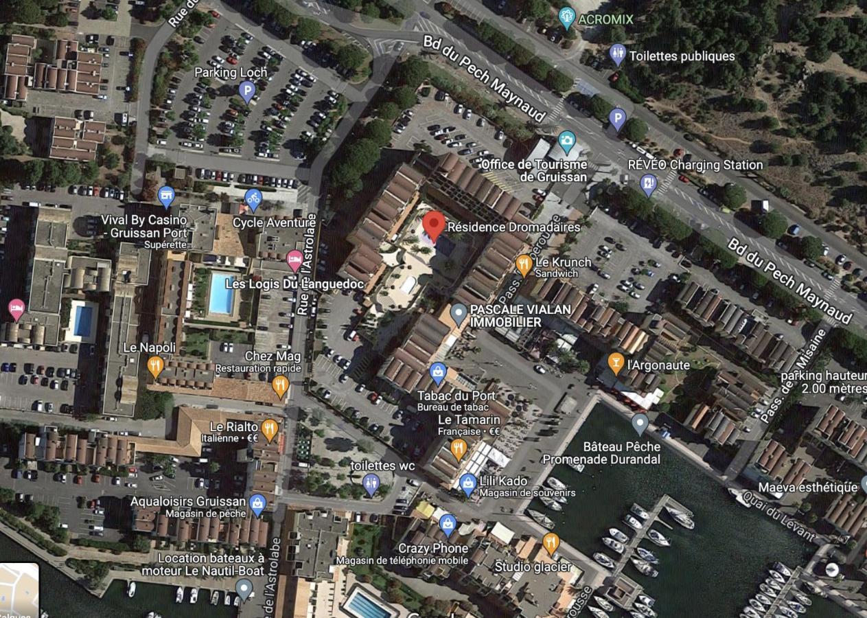 Gruissan-Port-T2-2Chambres-5Pers-43M2-Climatise-Parking-Valerie 외부 사진