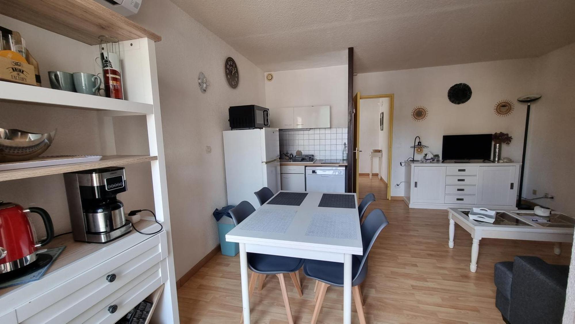 Gruissan-Port-T2-2Chambres-5Pers-43M2-Climatise-Parking-Valerie 외부 사진