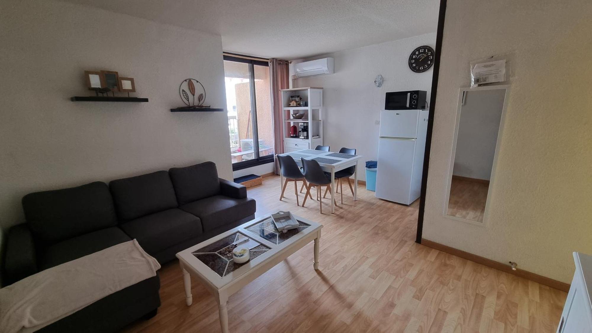 Gruissan-Port-T2-2Chambres-5Pers-43M2-Climatise-Parking-Valerie 외부 사진